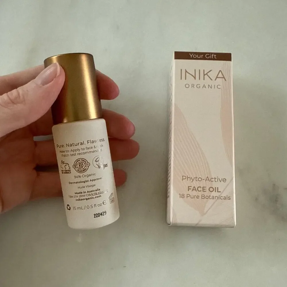Inika Organic Phyto-Active Face Oil 0.5 fl oz